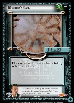 #56 Mummy's Seal