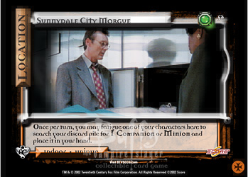 #52 Sunnydale City Morgue