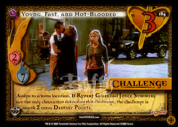 #184 Young, Fast, and Hot-Blooded