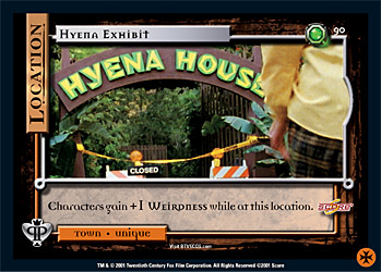 #90 Hyena exhibit